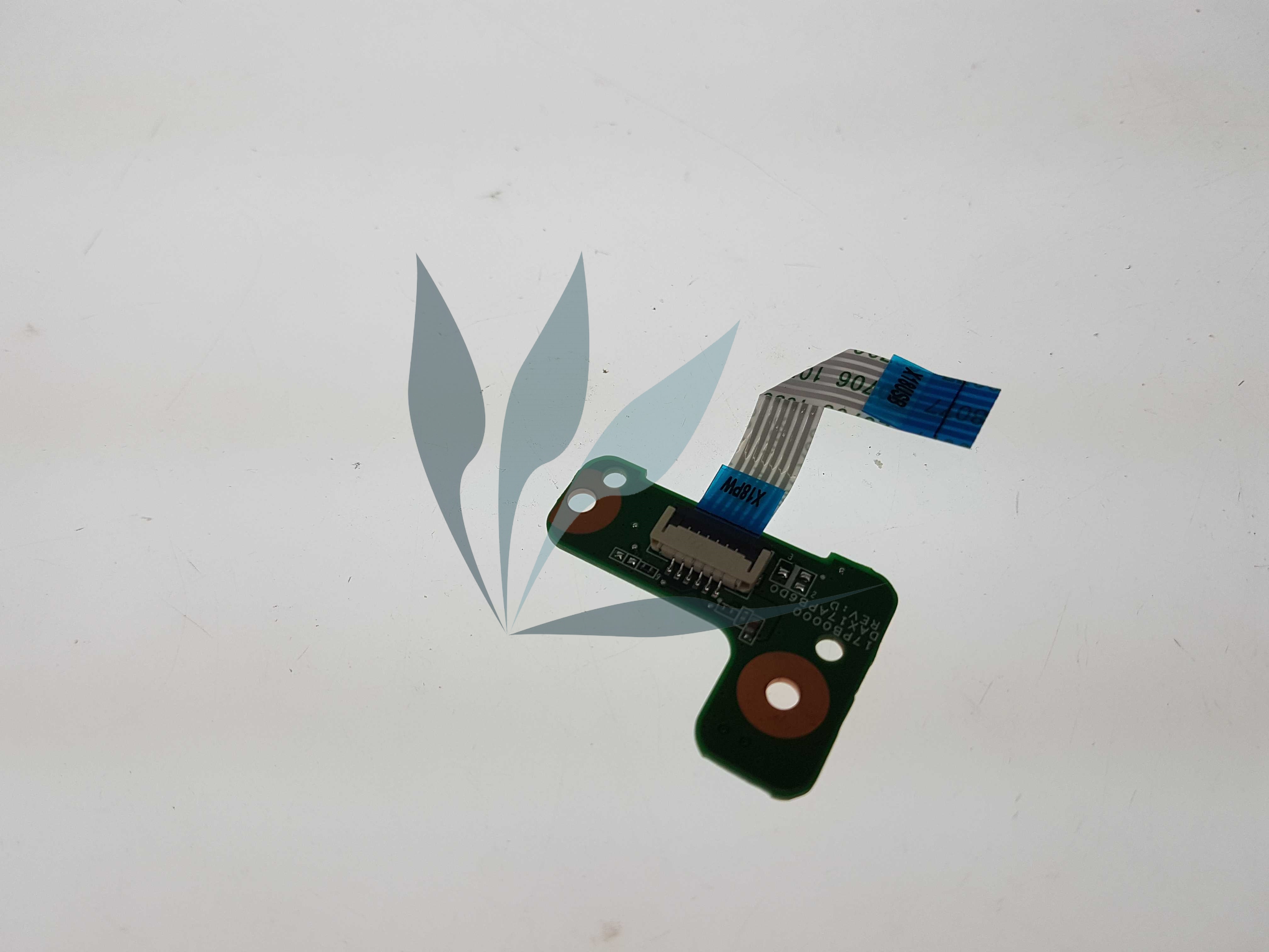 Carte bouton allumage avec nappe pour HP 17-G128NF