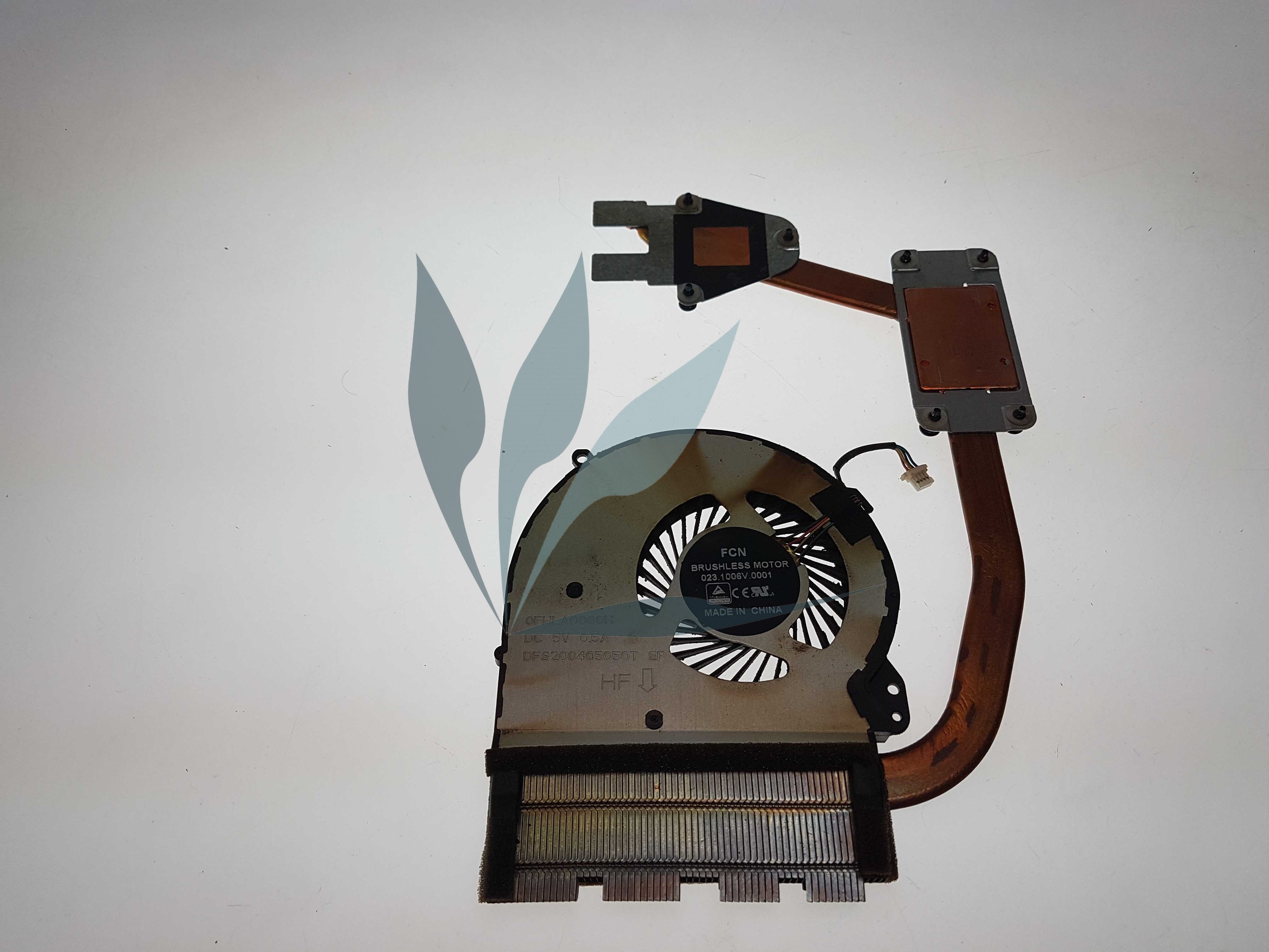 Ventilateur et dissipateur thermique pour HP 17-x108nf