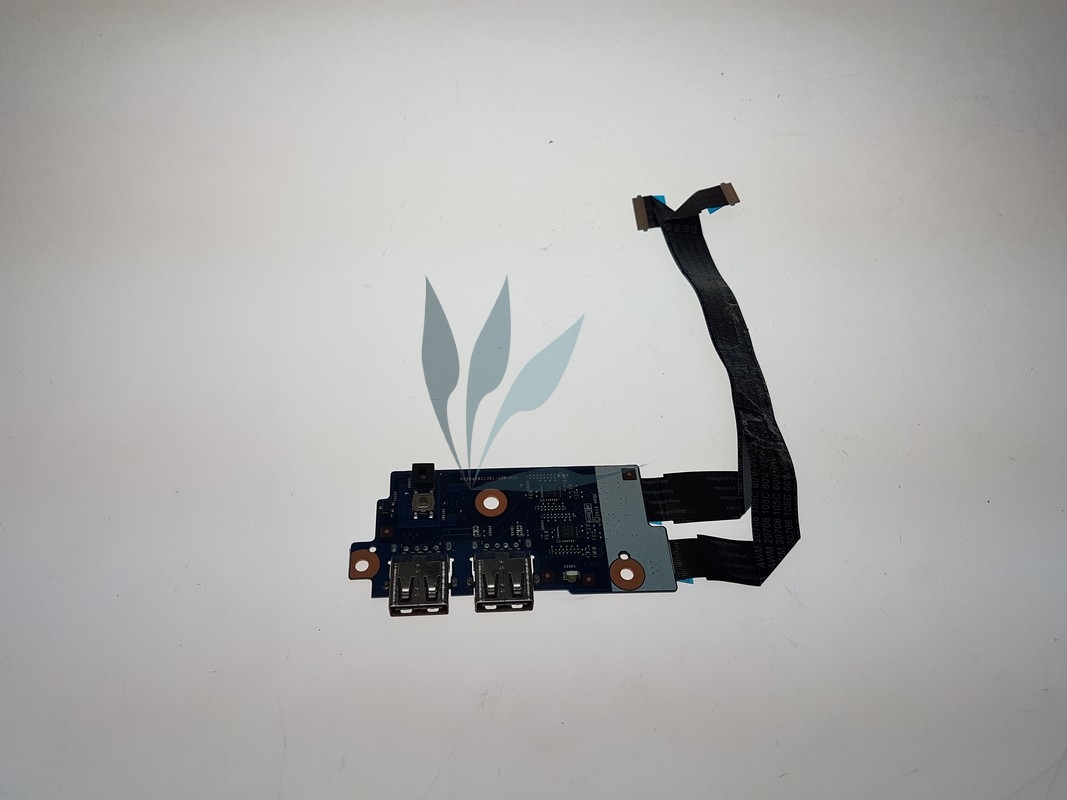 Interface sortie audio + USB avec nappe pour HP Envy 15-as