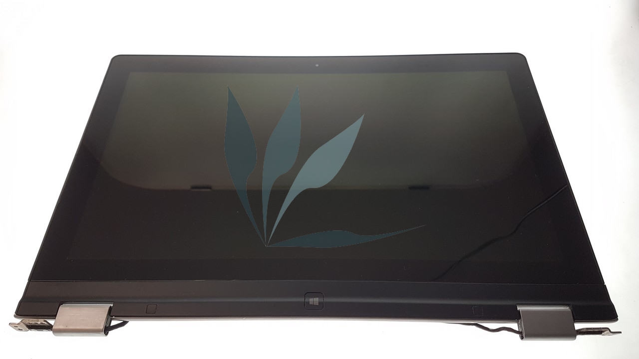 Dalle d'origine + vitre + capot gris ref 90205206 + cable lcd pour Lenovo Yoga 13 2191