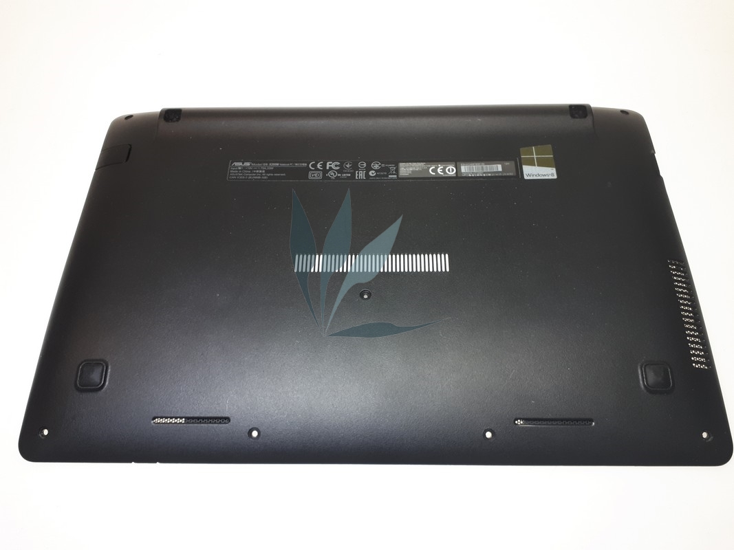 Plasturgie fond de caisse NOIRE pour Asus X200M