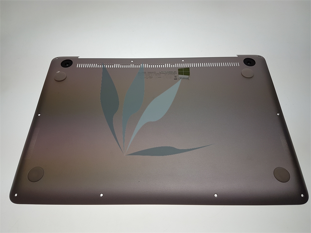 Plasturgie fond de caisse argentée pour Asus ux305L