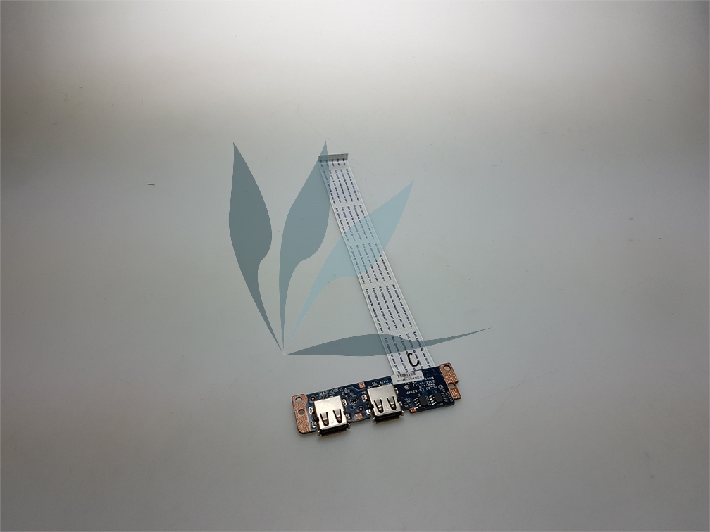 Carte contrôleur USB, USB board ,intègre 2 ports USB et la nappe de liaison avec la carte mère. pour Asus K95V