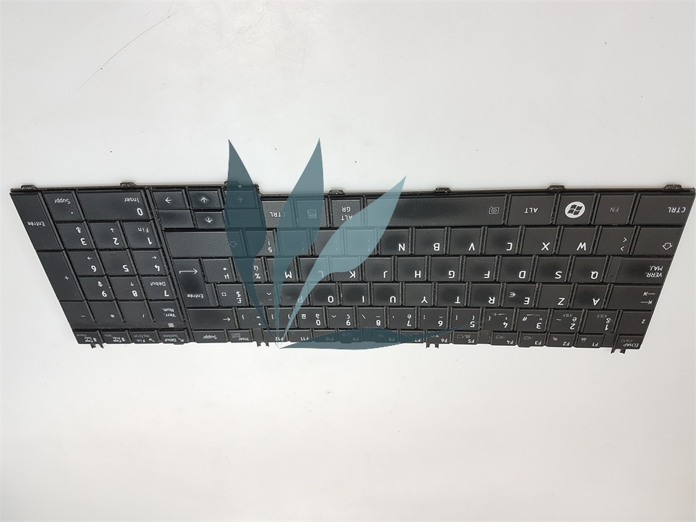 Clavier francais noir pour Toshiba Satellite C650