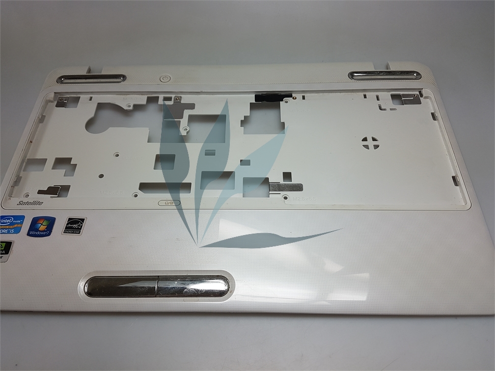 Plasturgie repose poignéts blanc avec pavé tactile du touchpad pour Toshiba Satellite L755