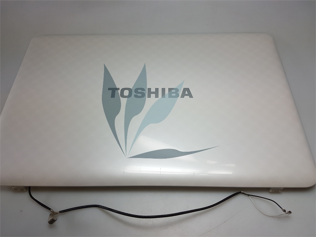 Plasturgie capot écran extérieur avec antenne et webcam pour Toshiba Satellite L755