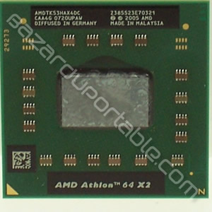 Processeur AMD Athlon 64x2 - 1.7Ghz - 512 ko 800 MHZtotal cache origine Acer Aspire 5100