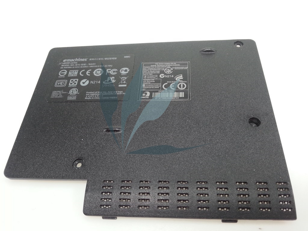 Plasturgie coque cache disque dur secondaire pour Emachine NAV51