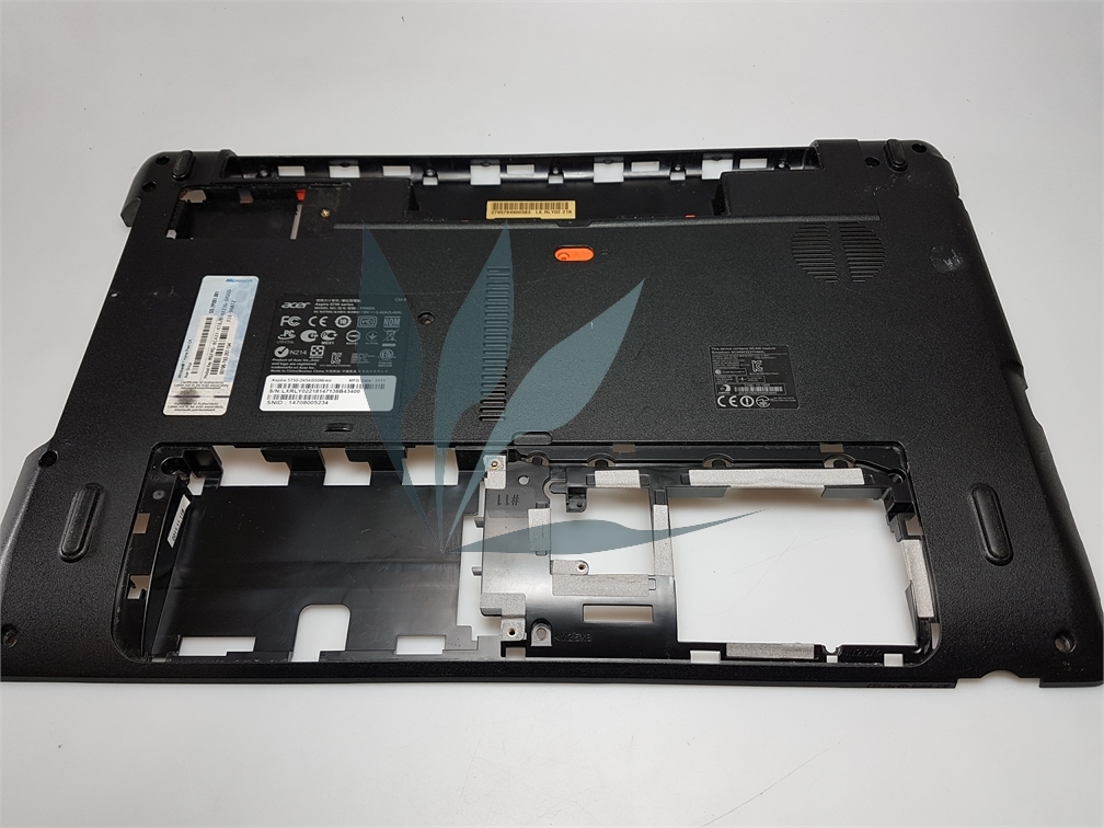Plasturgie fond de caisse pour Acer Aspire 5750