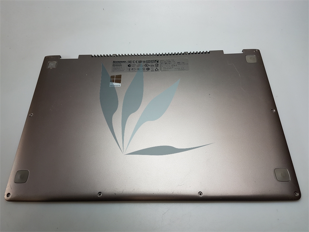 Plasturgie fond de caisse avec antenne wifi pour Lenovo Yoga 13