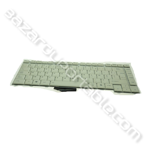 Clavier Français blanc pour Toshiba Qosmio G40