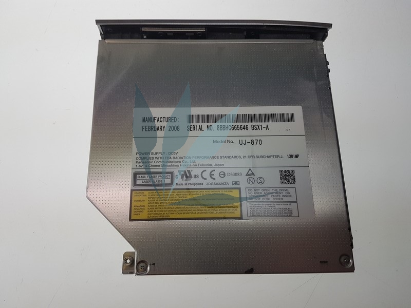 Lecteur graveur CD/DVD pour Sony Vaio VGN-AR61
