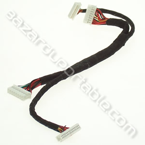 Câble Carte power avec sorties USB, connecteur d'alimentation, connecteur TV / carte mère pour Packard-Bell Easynote W8930