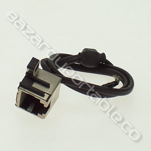 Câble avec connecteur téléphonique de la carte modem pour DELL inspiron 1521