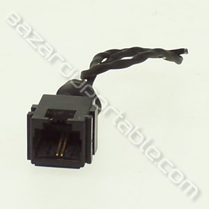 Câble modem avec connecteur pour Toshiba Qosmio G20