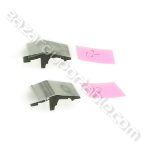 Plasturgie coque cache charnière droite et gauche pour MSI Wind U100 MS-N011