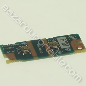 Carte bouton D/G du touchpad pour Toshiba Qosmio G30