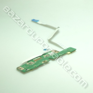 Carte boutont D/G du touchpad avec nappes pour Asus X73S