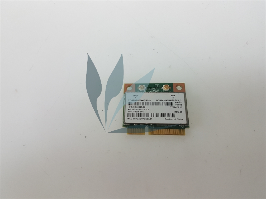 Carte Wifi pour HP 17-f165nf