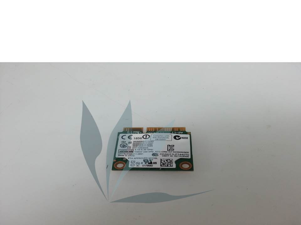 Carte wifi Intel Centrino Advanced-N 6235 pour Asus UX32A