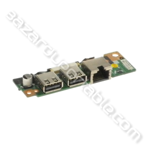 Carte fille sorties USB avec sortie ethernet pour MSI Megabook GT725