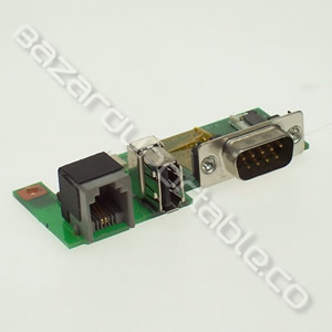 Carte connecteur modem, port USB et serie pour Sony Vaio PCG-FX701