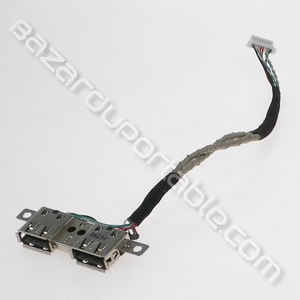 Connecteur USB avec son câble pour Toshiba Satellite A300