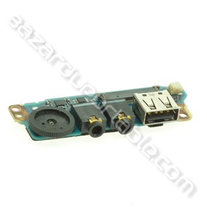 Carte audio avec sortie USB pour Toshiba Portege R500