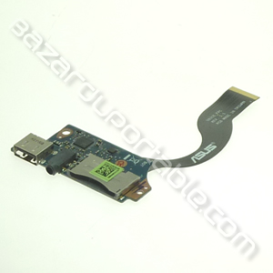 Carte audio avec sa nappe pour Asus UX13E