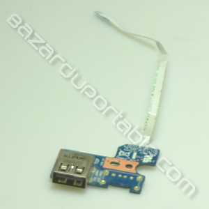 Carte sortie USB avec nappe pour Toshiba Satellite L875-139