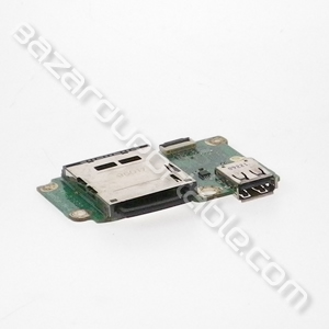 Lecteur de carte SD avec sortie USB pour Acer Aspire one ZA3