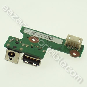 Carte connecteur alimentation avec port USB pour HP pavilion DV6000