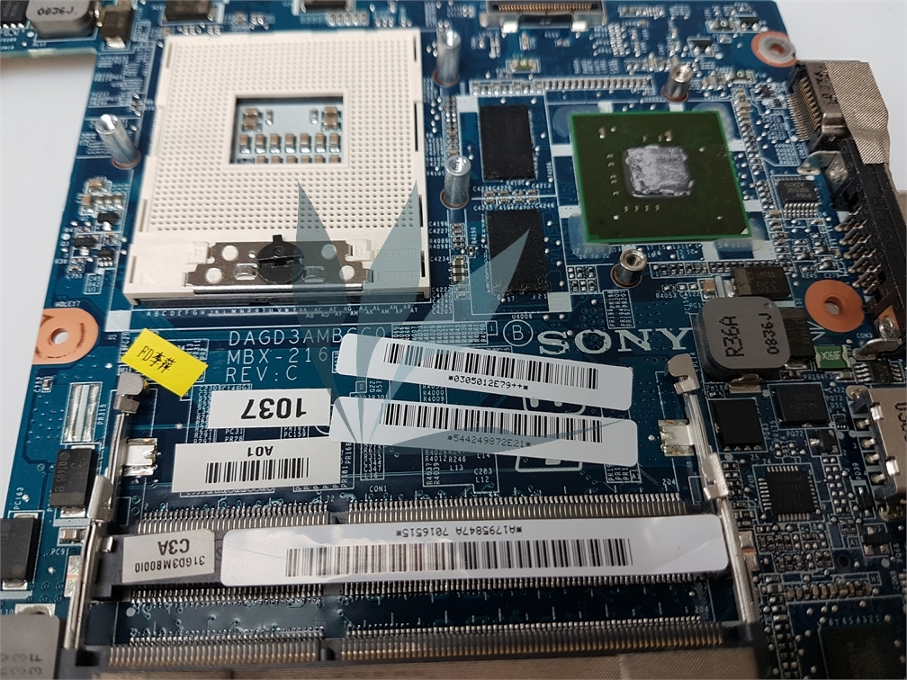 Carte mère d'origine chipset s989 pour Sony Vaio PCG-51112m
