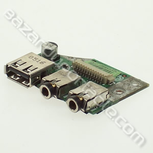 Carte sortie audio et usb pour Toshiba Satellite P30