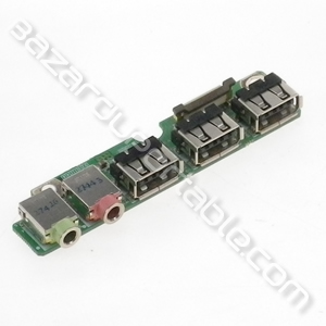 Carte sortie son et port usb pour Packard-Bell Easynote MB89_ARES_GP3W