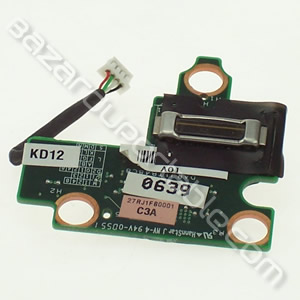 Carte lecteur d'empreinte digitale (avec son câble) pour Sony Vaio VGN-BX396VP