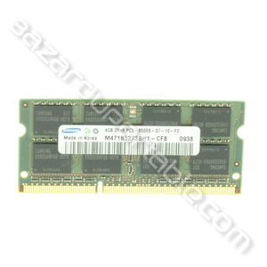 Mémoire PC3-8500S-07-10-4GB