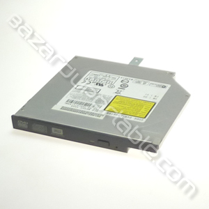 Lecteur/graveur CD/DVD avec façade et caddy pour toshiba Satellite P300-156