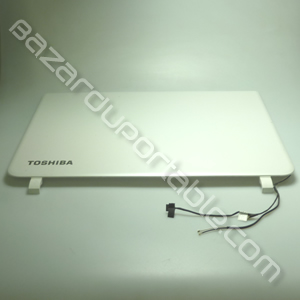 Plasturgie capot écran extérieur avec câblage wifi pour Toshiba Satellite L50T