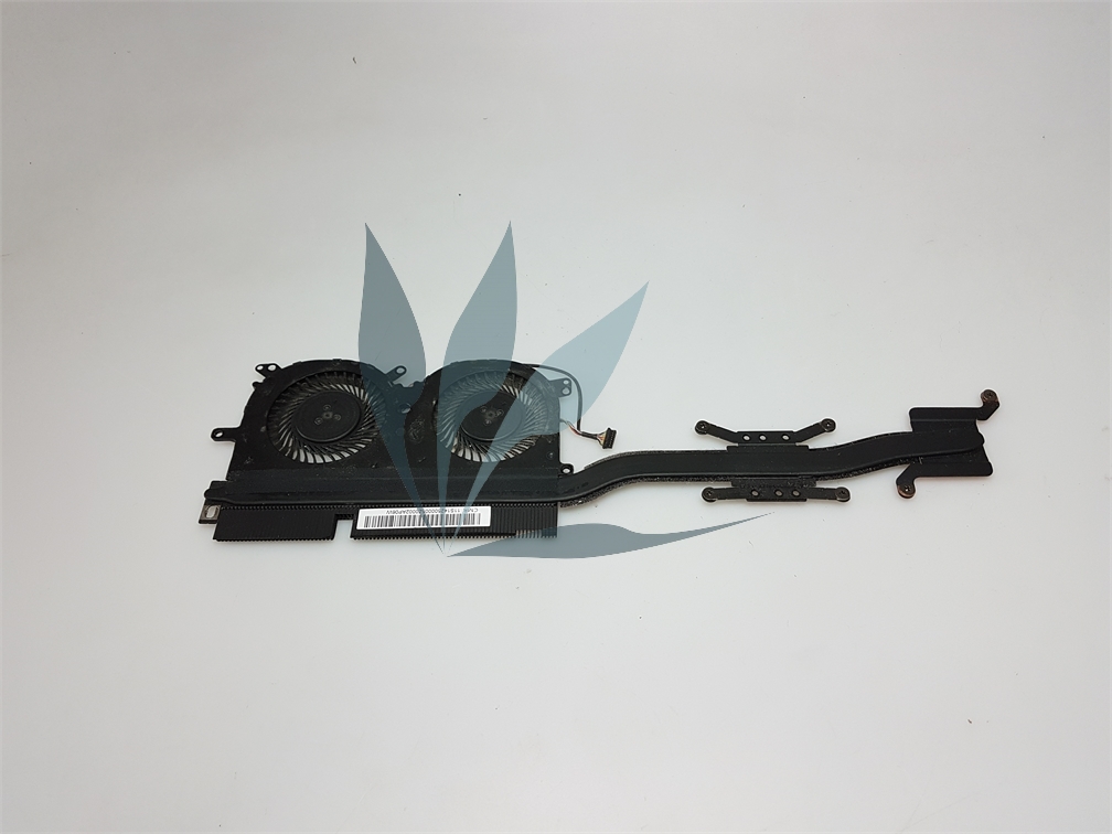 Bloc double ventilateur avec dissipateur pour Lenovo Yoga 13