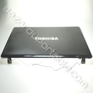 Plasturgie coque capot écran extérieur avec câblage wifipour Toshiba Satellite A660


