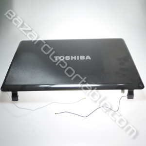 Plasturgie coque capot écran extérieur avec câblage wifipour Toshiba Satellite A665-147

