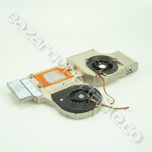 Ventilateur double pour Sony Vaio PCG-K315S