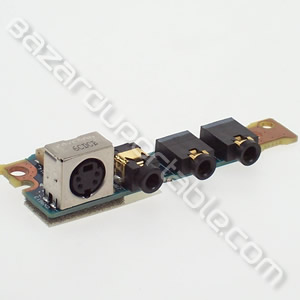 Carte sortie audio (3 jacks) pour Toshiba Qosmio G30