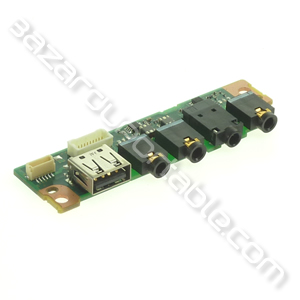 Carte sortie audio et USB pour Toshiba Qosmio G40