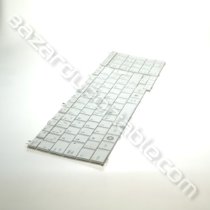 Clavier azerty français pour Toshiba Satellite C660-2D6 (clavier usé)