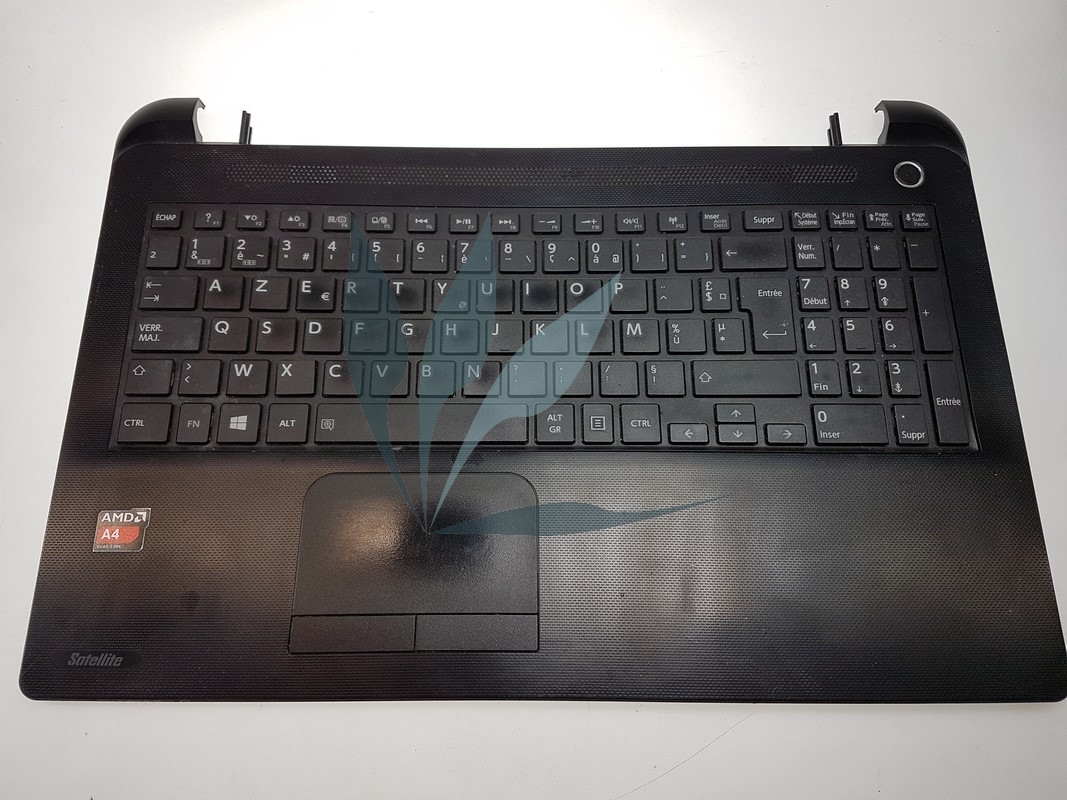 Plasturgie coque repose poignet avec pavé tactile du touchpad pour Toshiba Satellite C50D-B