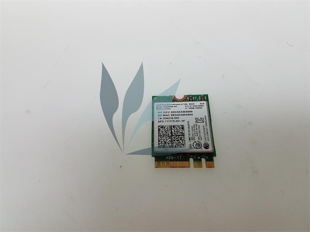 Carte wifi et bluetoth pour Acer Aspire S7-392