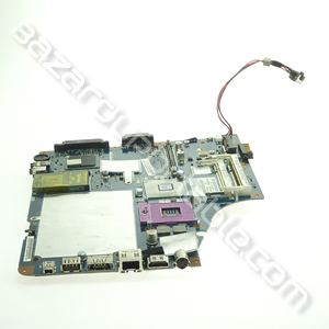 Carte mère avec connecteur alimentation soudé pour Toshiba Satellite A350-20S