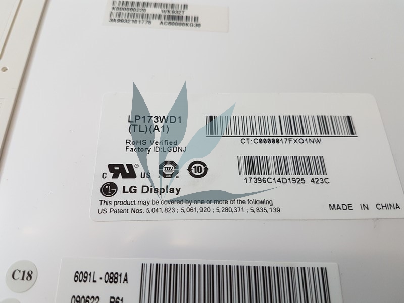 Dalle 17.3 brillante pour Toshiba Satellite L550